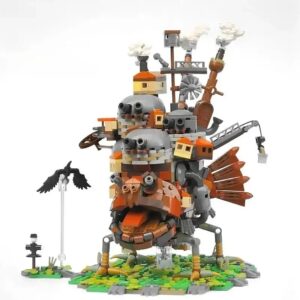 Howl's Moving Castle Figure Castle Blocks