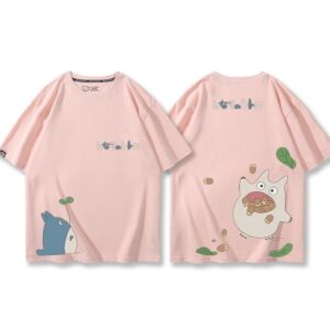 Cute Totoro Oversized Couple Shirt