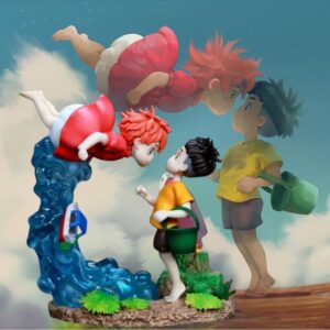Studio Ghibli Ponyo and Sosuke Figure